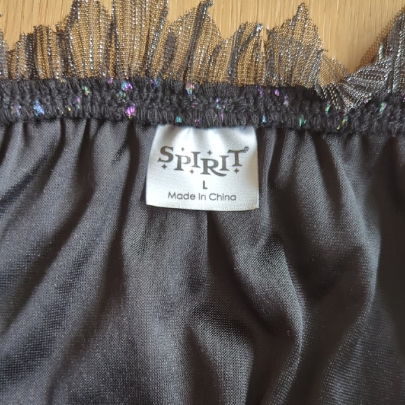 Spirit Black and Silver Starry Witch Costume for Kids - Picture 6 of 11